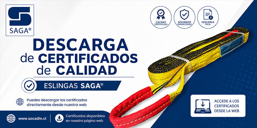 Certificados Eslingas Poliéster Ojo-Ojo Descarga Online