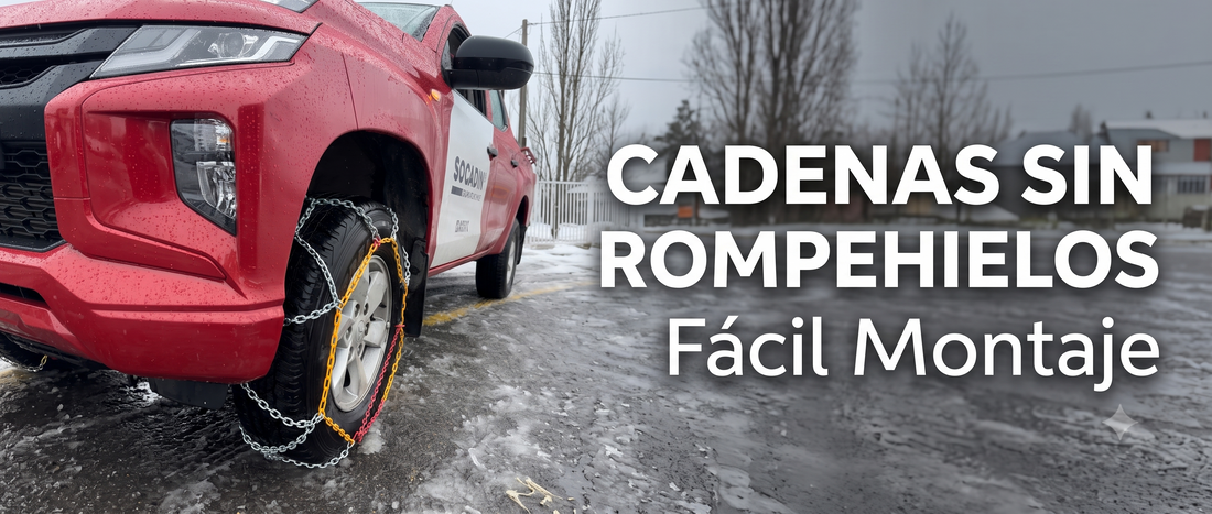 Cadenas Saga® Fácil Montaje: Tu Aliado en Nieve y Hielo