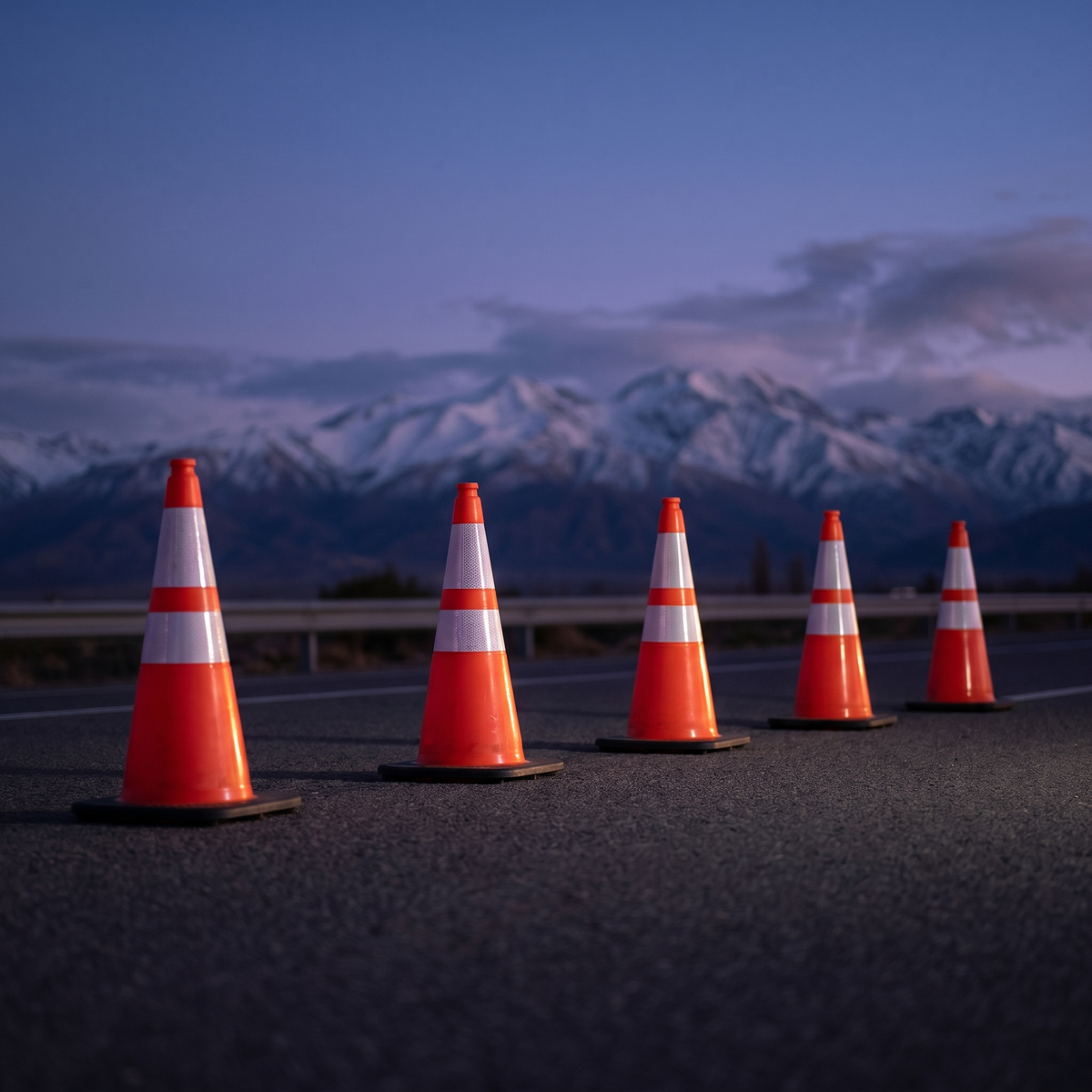 Equipamiento de seguridad vial: conos, barreras y señalética Socadin