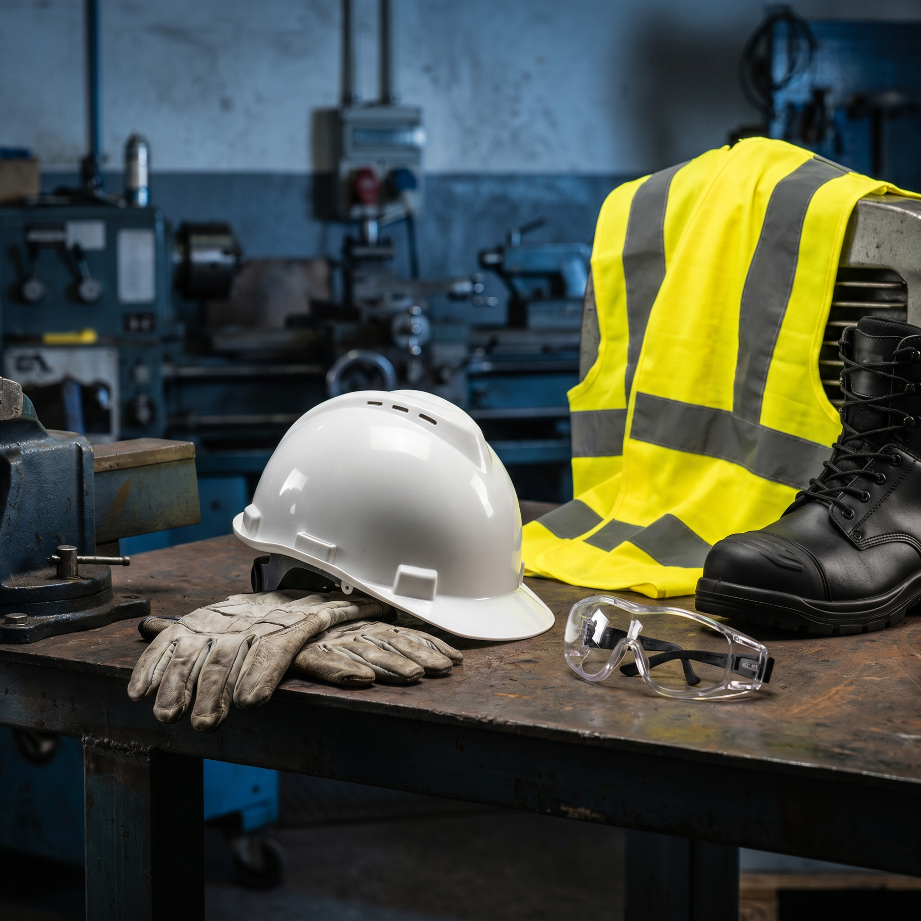 EPP Socadin - casco, guantes, chaleco, botas y lentes de seguridad industrial