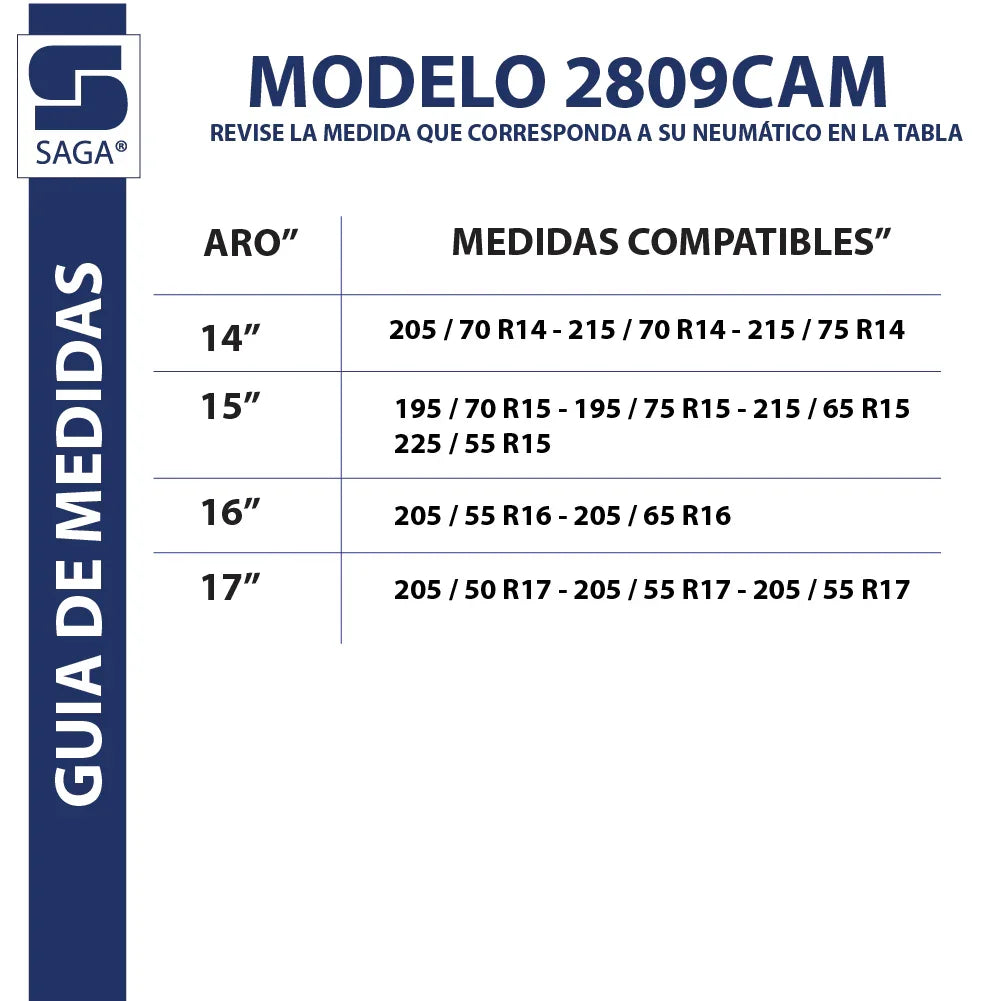 Par Cadenas 2809 Saga® + Saco