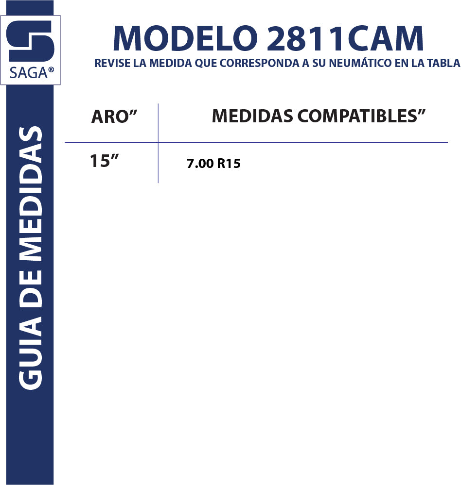 Par Cadenas Simples 2811 Saga®