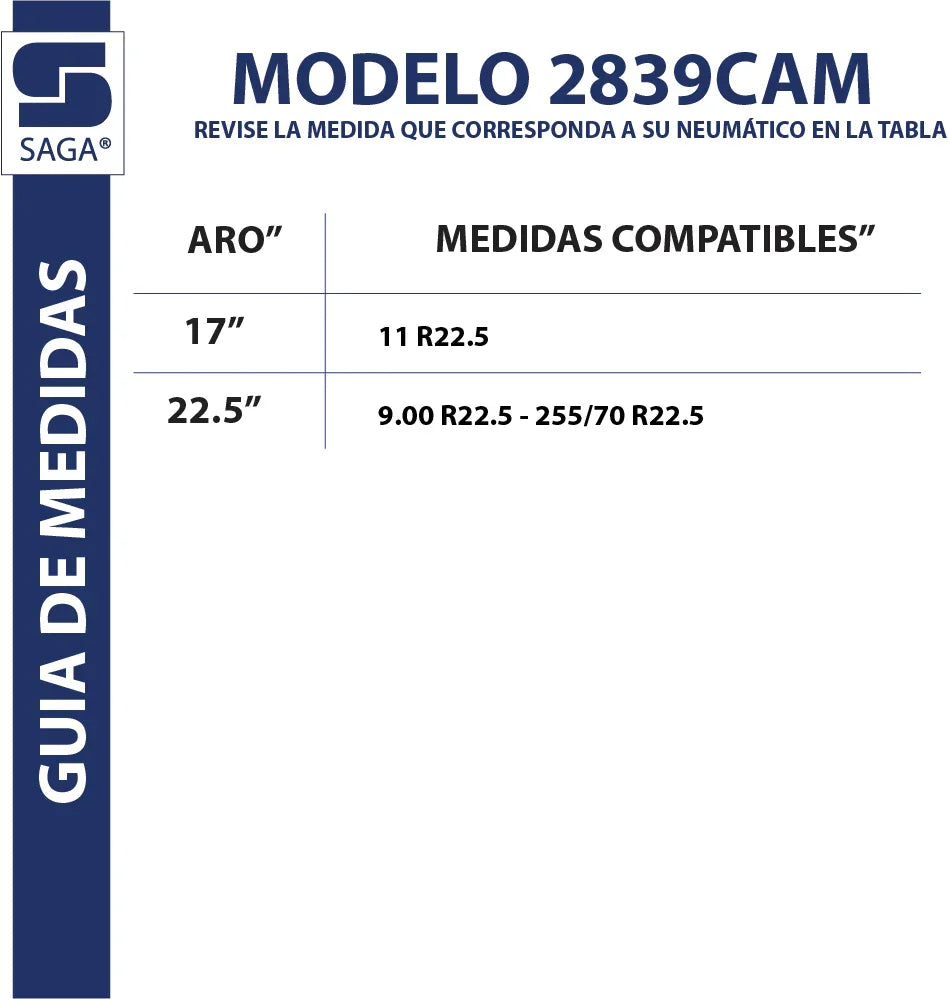 Par Cadenas Simples 2839 Saga®