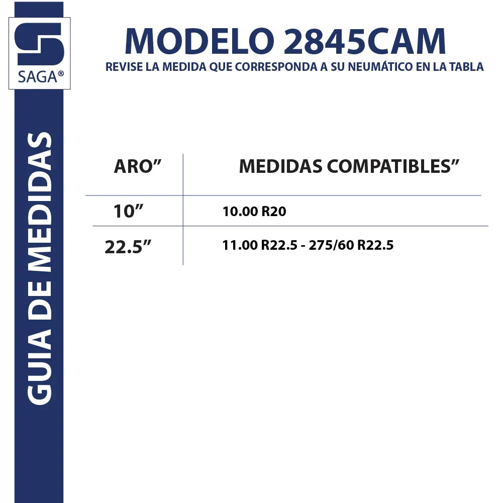 Par Cadenas Simples 2845 Saga®