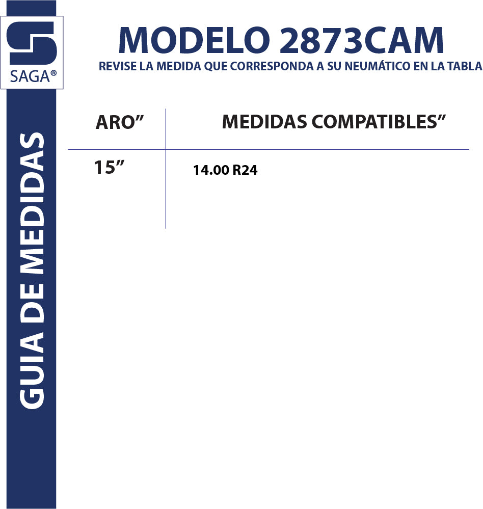 Par Cadenas Simple 2873 Saga®