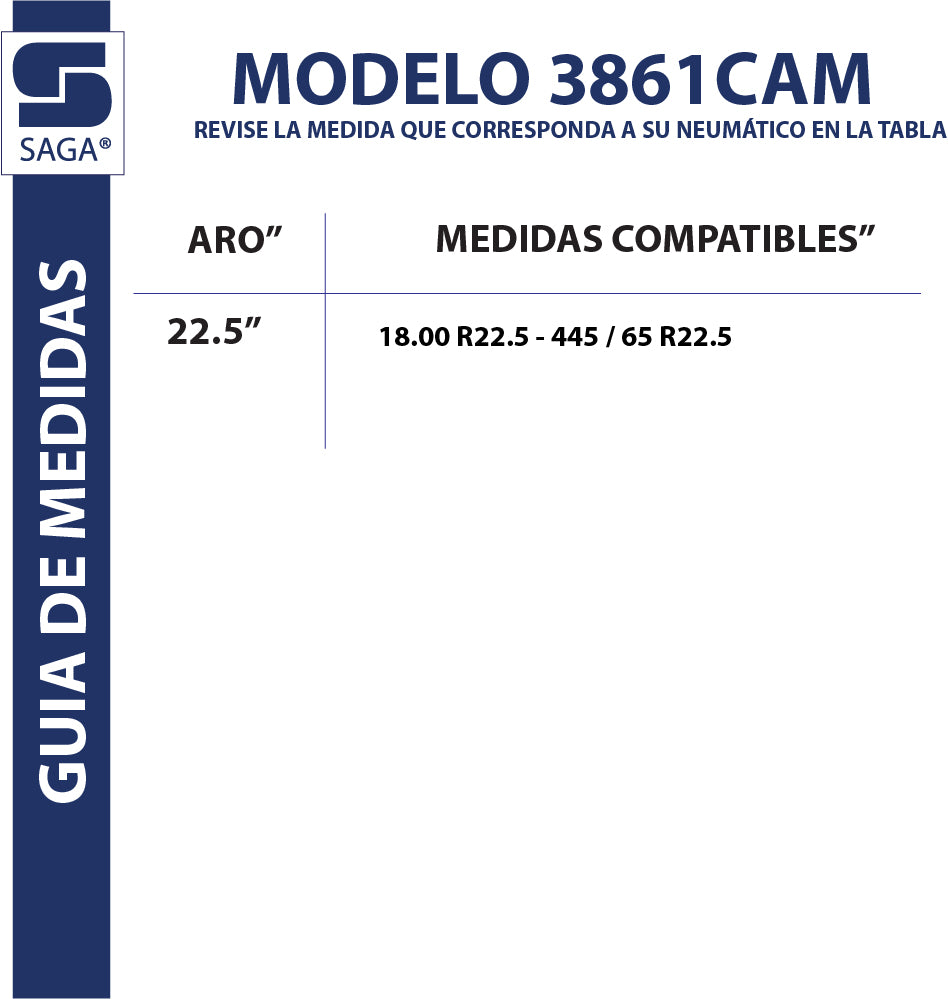 Par Cadenas Simples 3861 Saga®