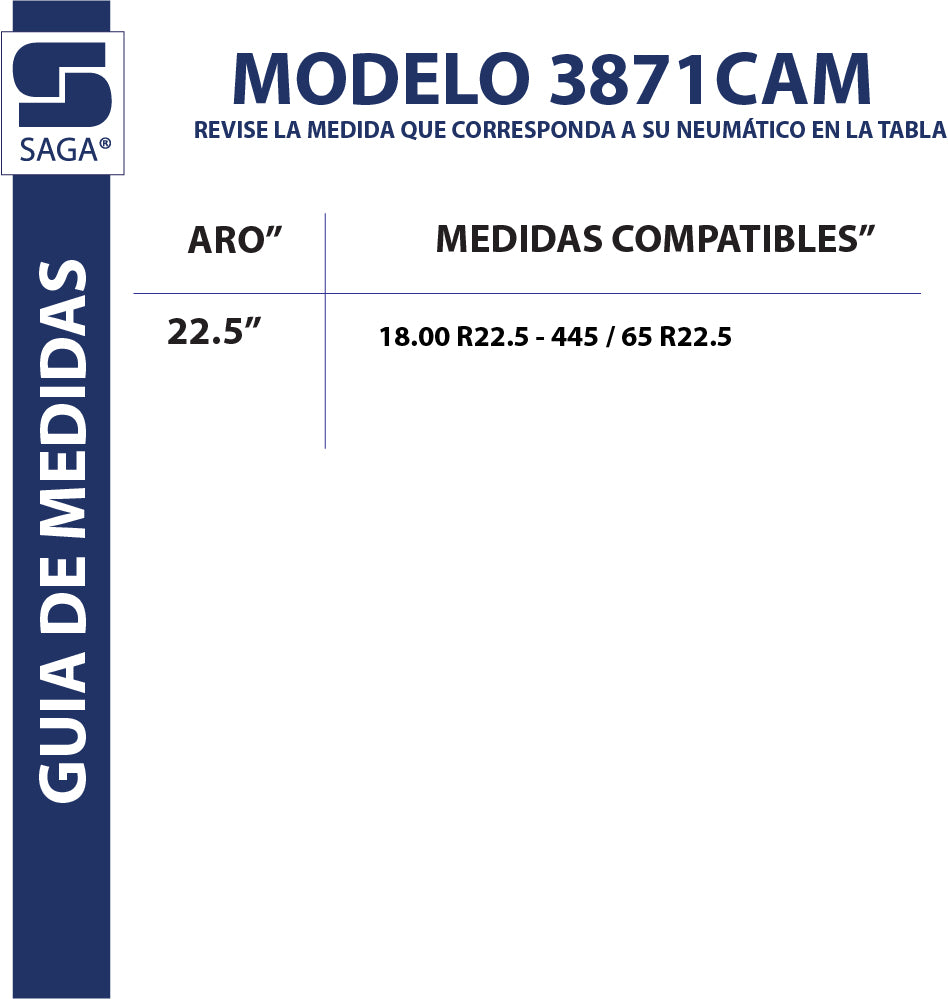 Par Cadenas Simples 3871 Saga®