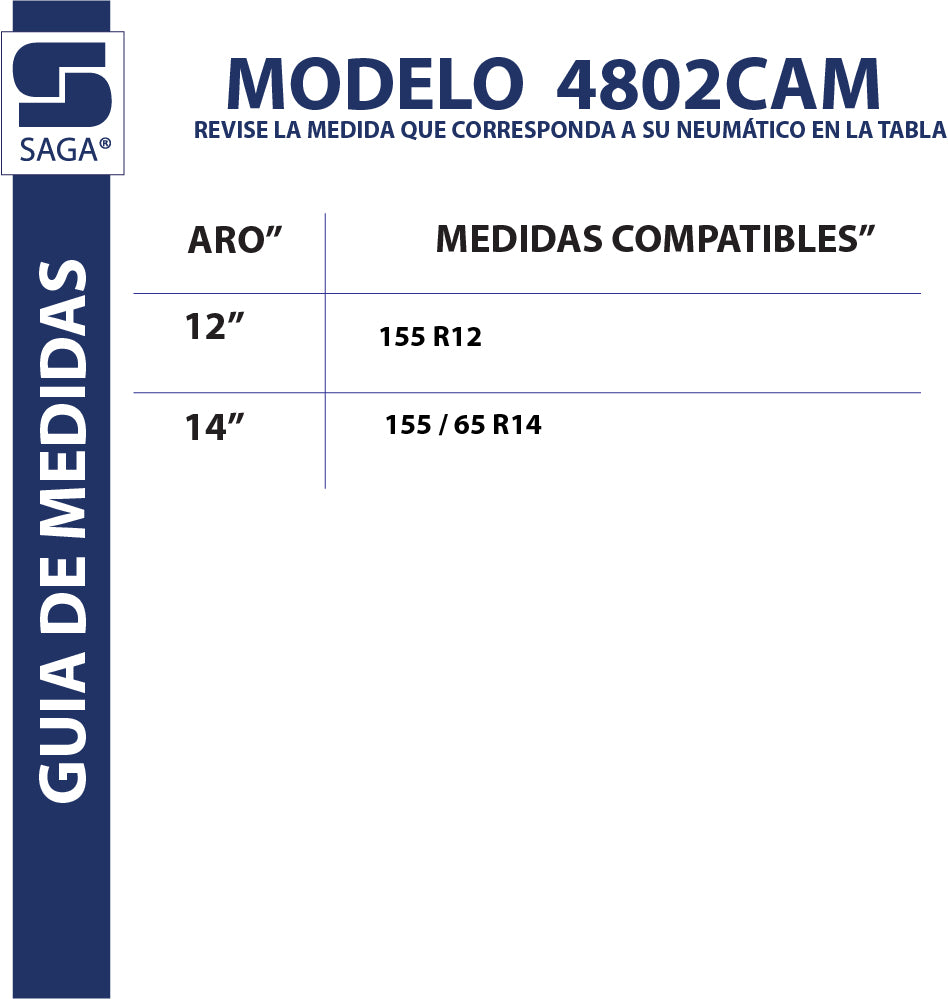 Cadenas Para Nieve Dobles 4802 Saga®