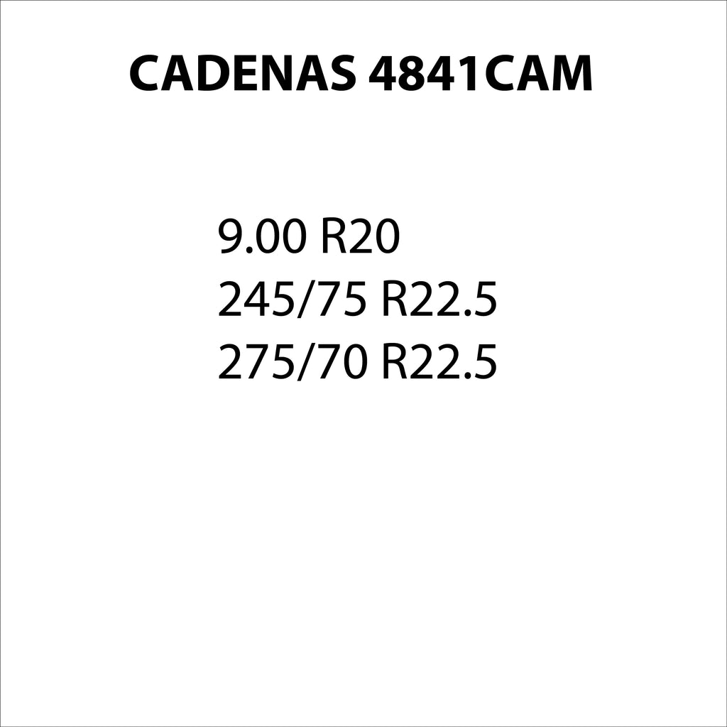 Par de Cadenas Para Nieve Dobles 4841