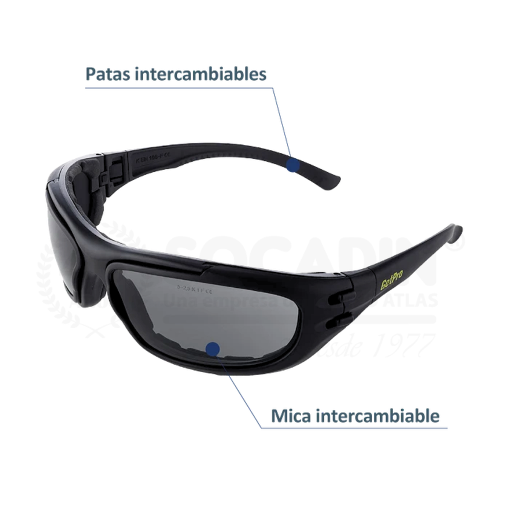 Anteojo Getpro Twins Grey 4605-AF