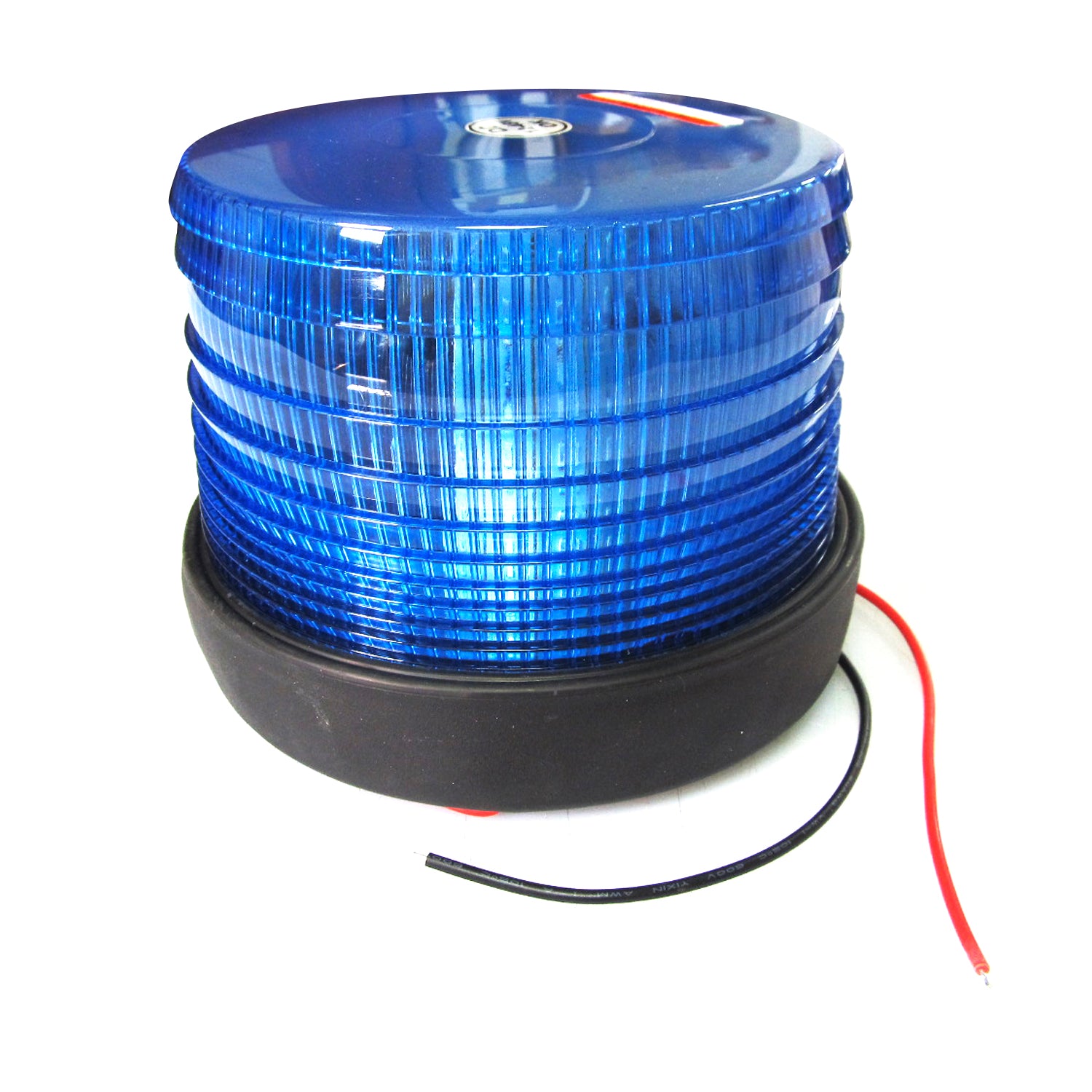 Baliza minera azul apernada
