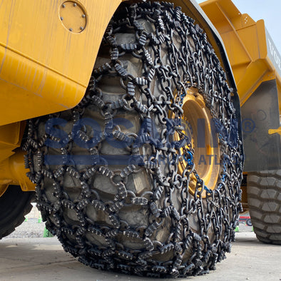 Cadenas para Maquinaria Pesada para nieve, barro, cadenas protectoras socadin saga Malla 6x6