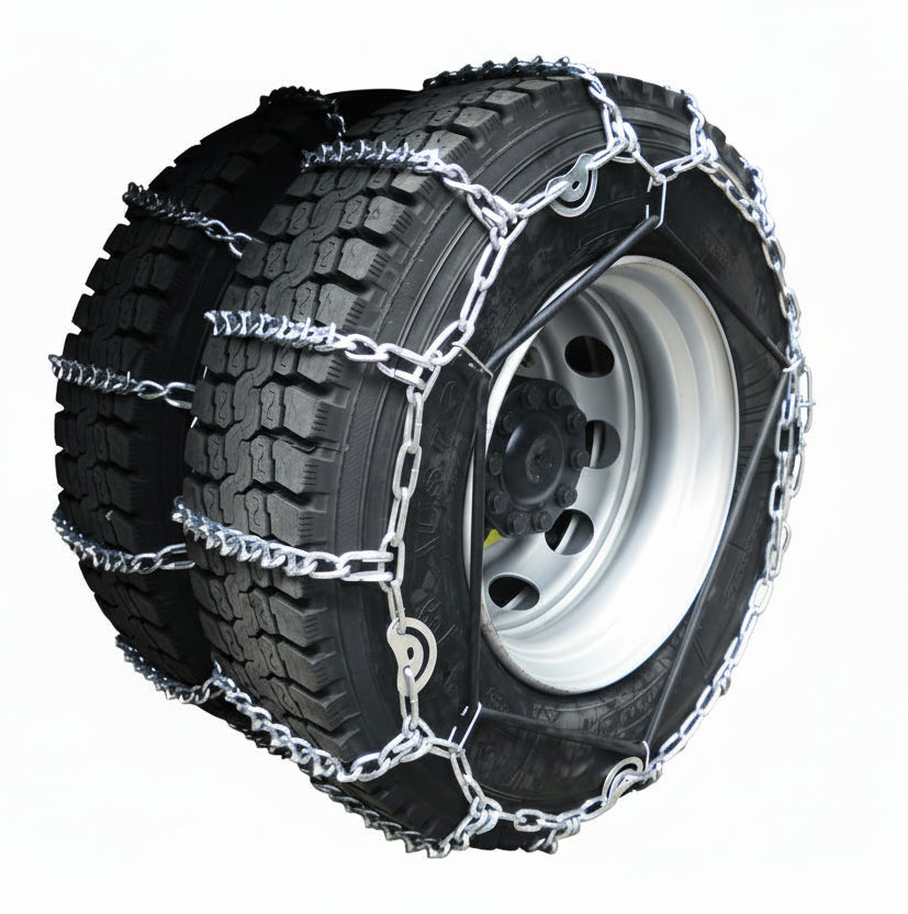 Cadenas Dobles Para Camion con rompehielos socadin saga para nieve, hielo y barro.