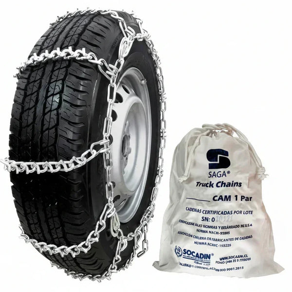 Par de Cadenas Para Nieve 3829 SAGA® + Saco