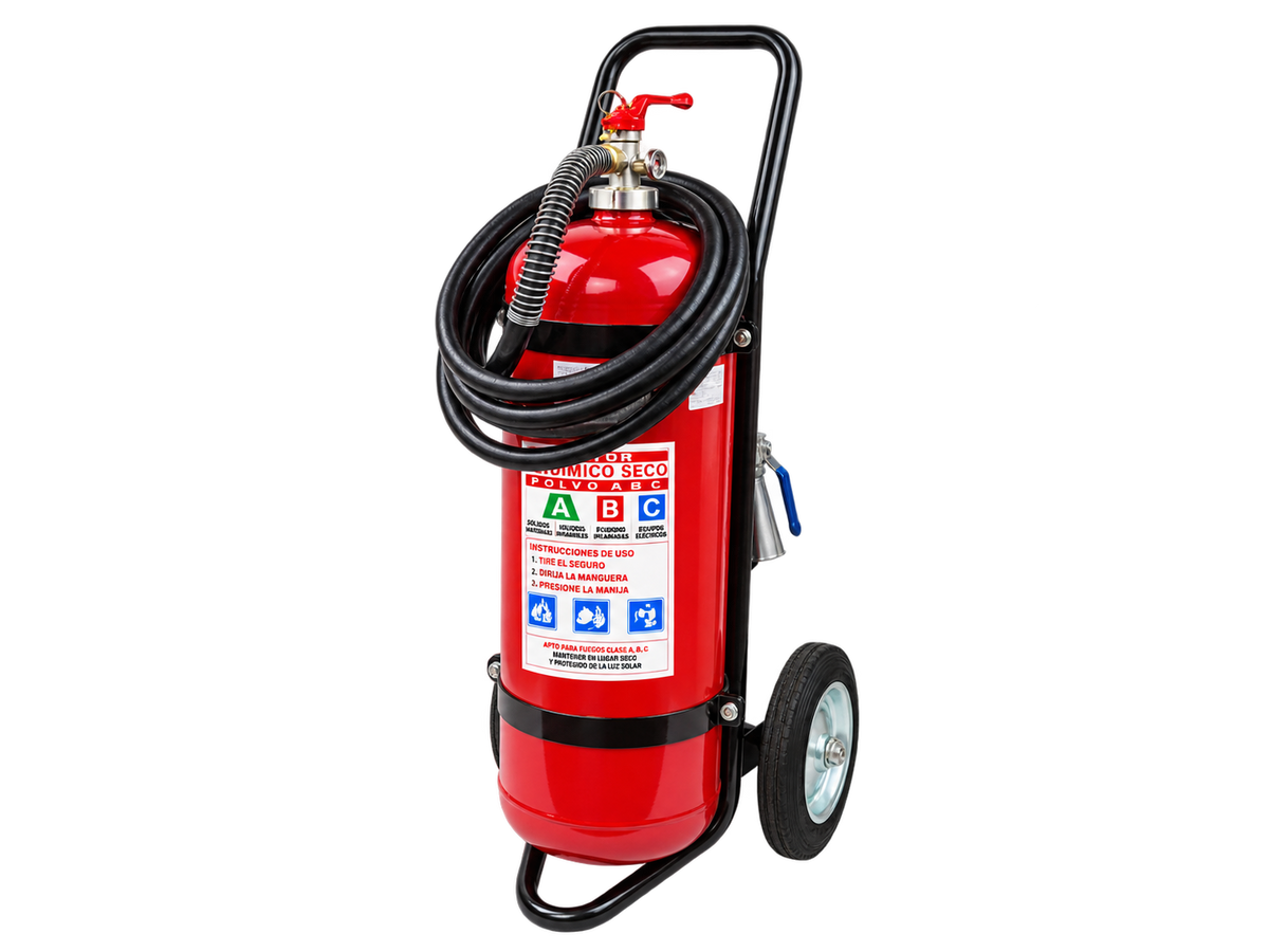 Extintor 50Kg ABC con Carro