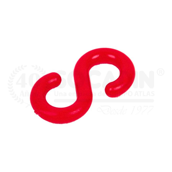 Gancho Plastico S para cadenas plastica equipamiento vial