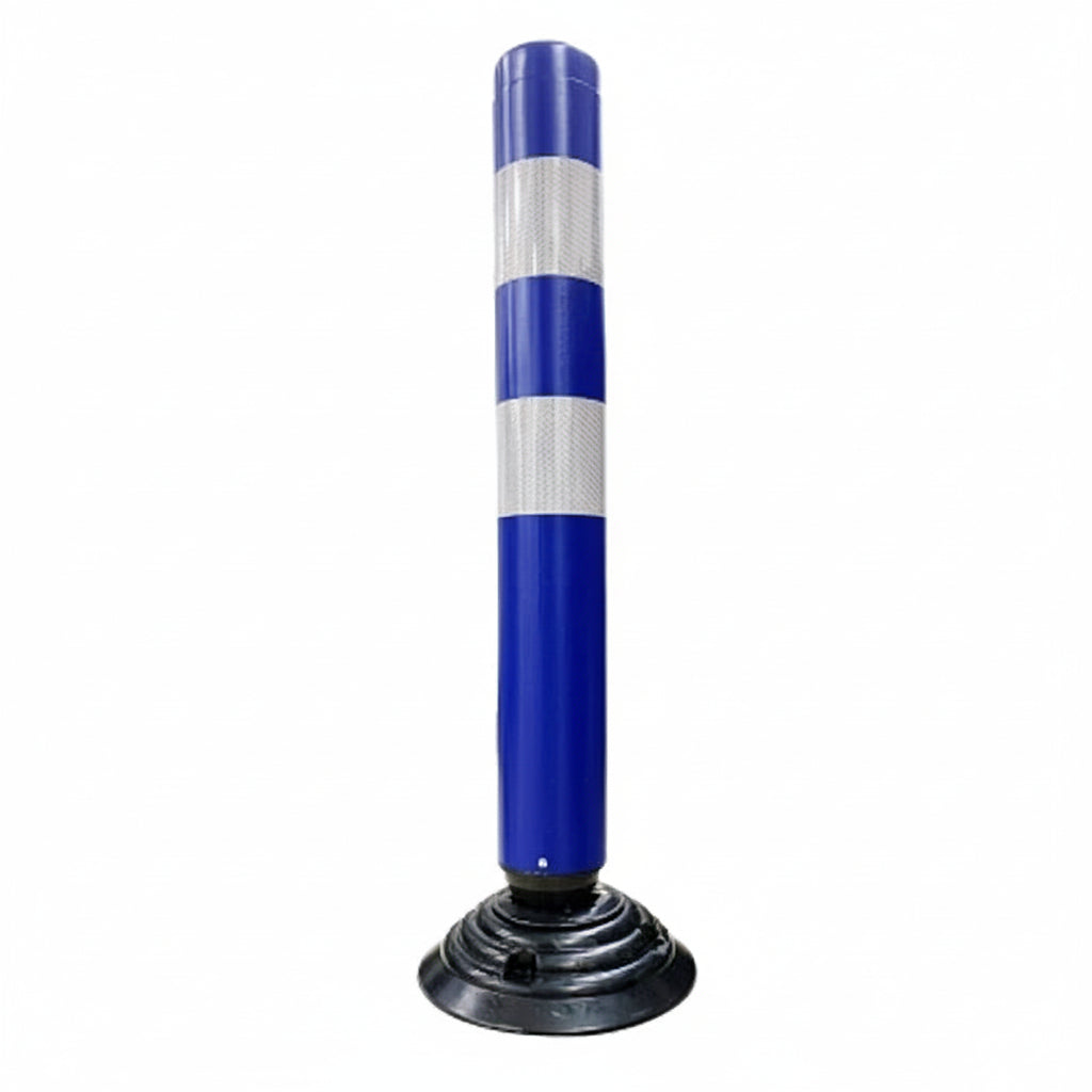 Hito Delineador Abatible Azul