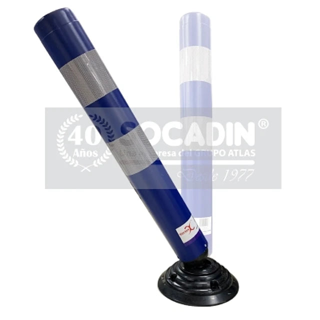 Hito Delineador Abatible Azul