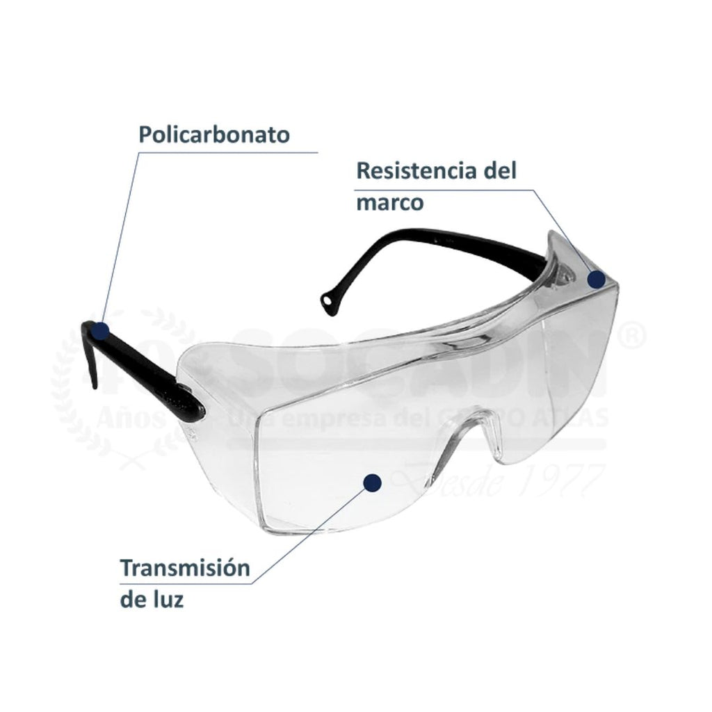 Lentes de Seguridad OX Claros