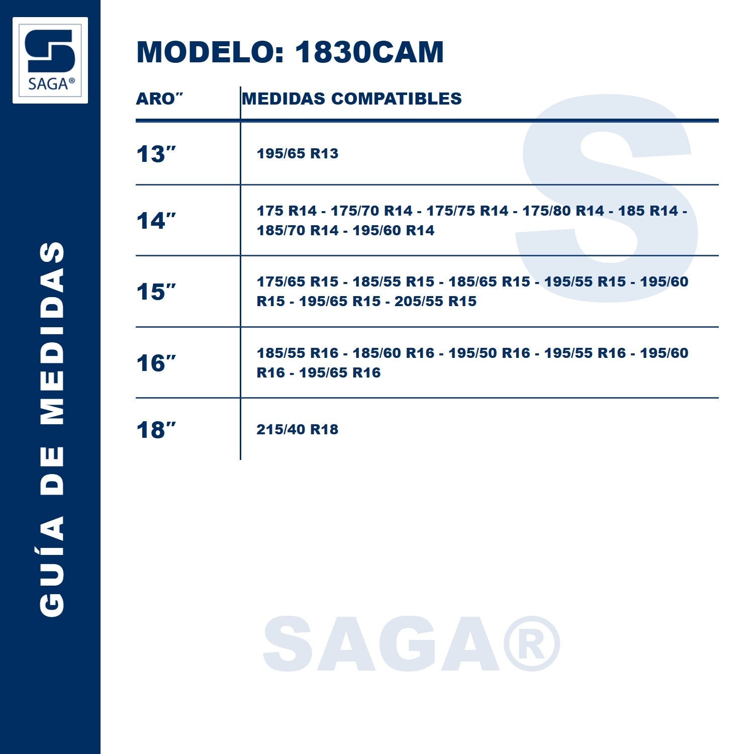 Cadenas para Nieve 1830 CAM + Bolso SAGA - imagen 6