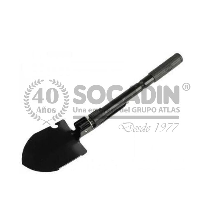 Pala retráctil 40 cm. con picota