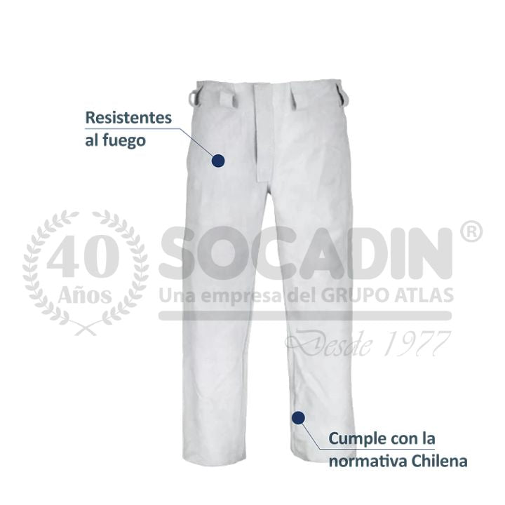 Pantalón de Cuero para Soldador
