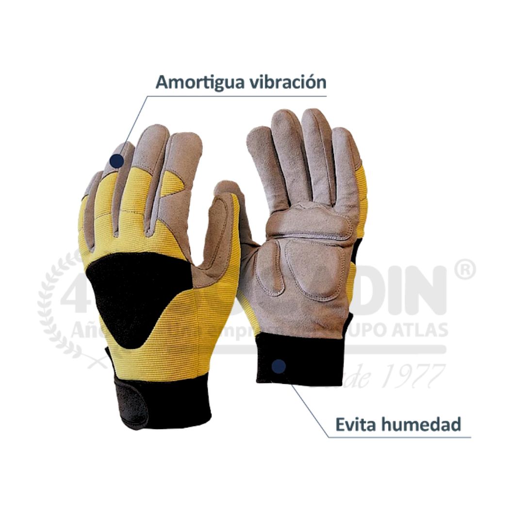 Par Guante Mecánico Antivibración - T9
