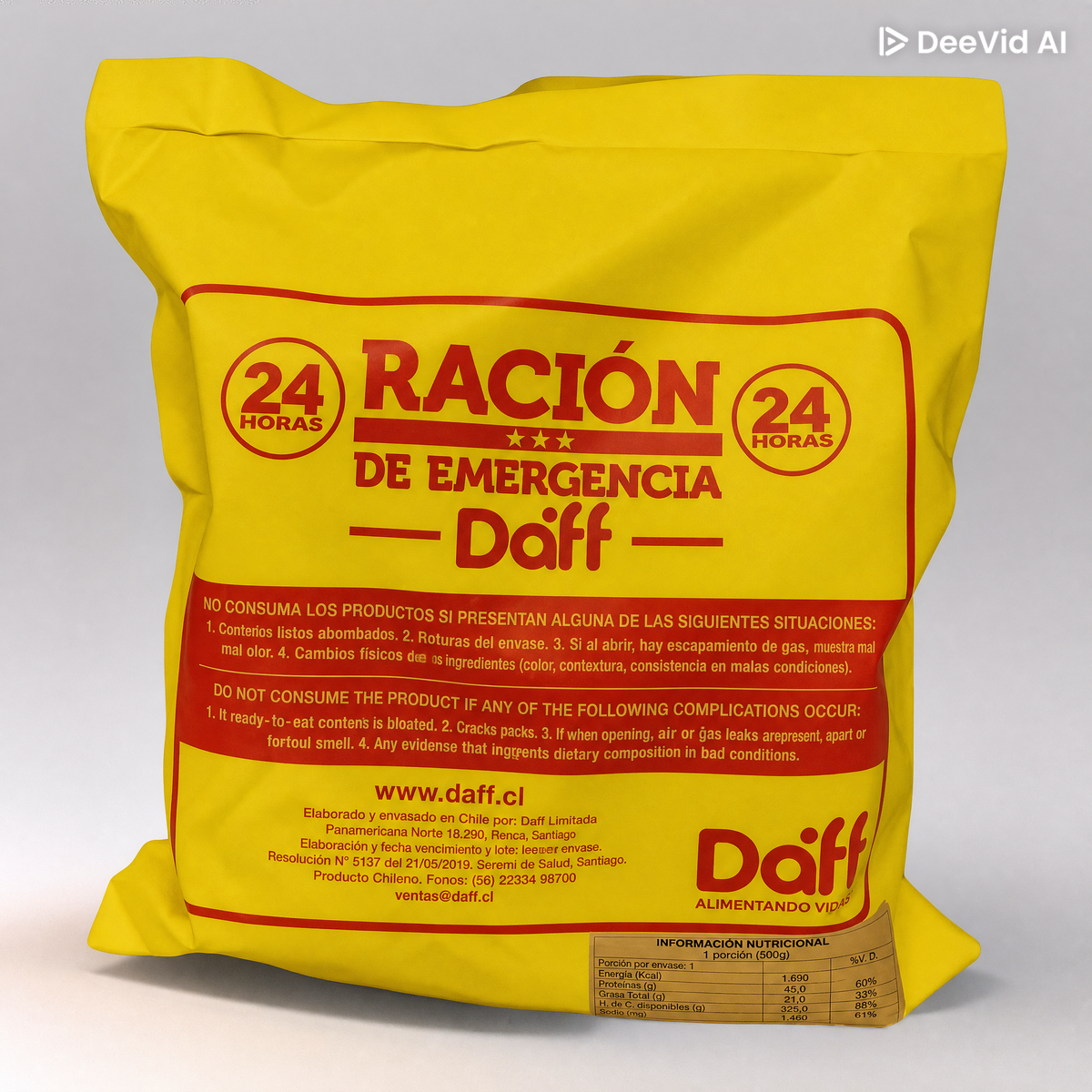Ración de Combate 24 hrs
