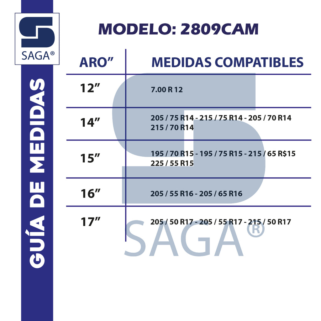 Par Cadenas 2809 Saga®+ Bolso