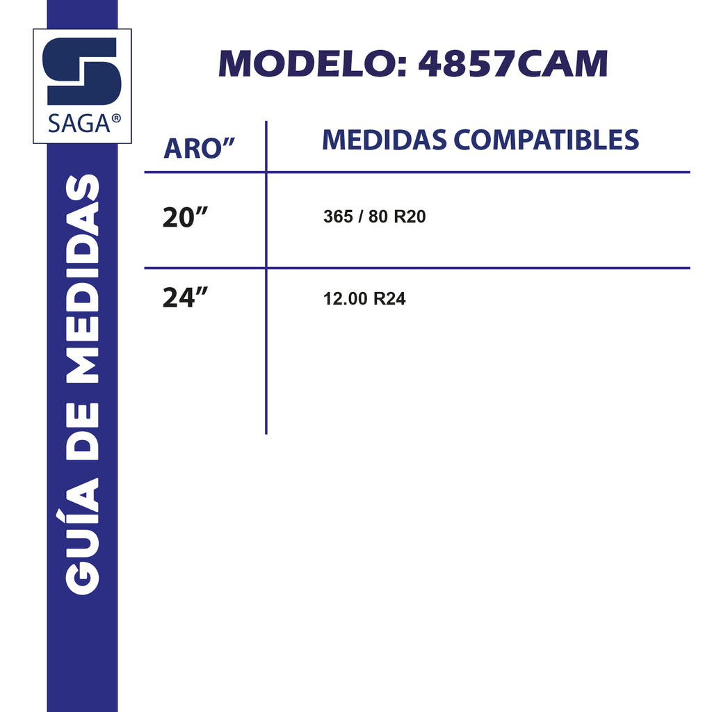 Par de Cadenas Para Nieve Dobles 4857