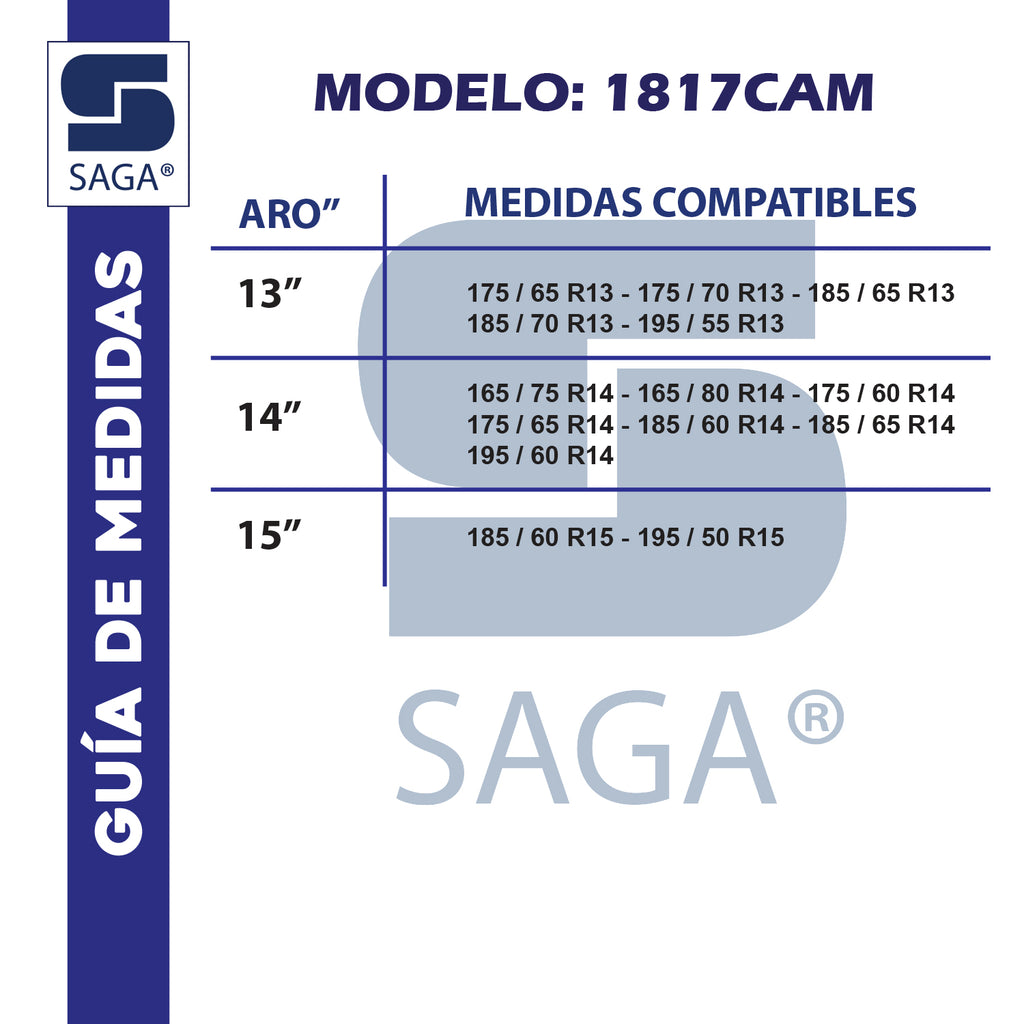 Par Cadenas 1817 Saga® + Bolso