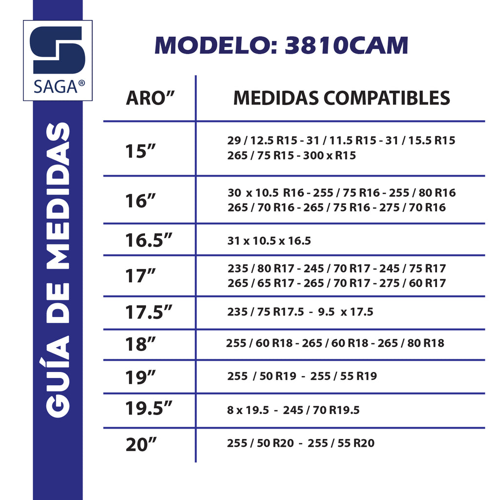 Par Cadenas Tupidas 3810 Saga®