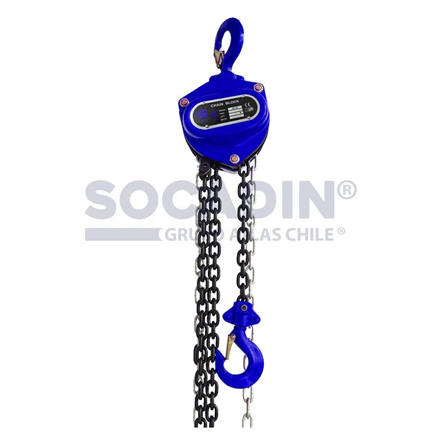 Tecle Cadena 1 Ton. 3 Mts.