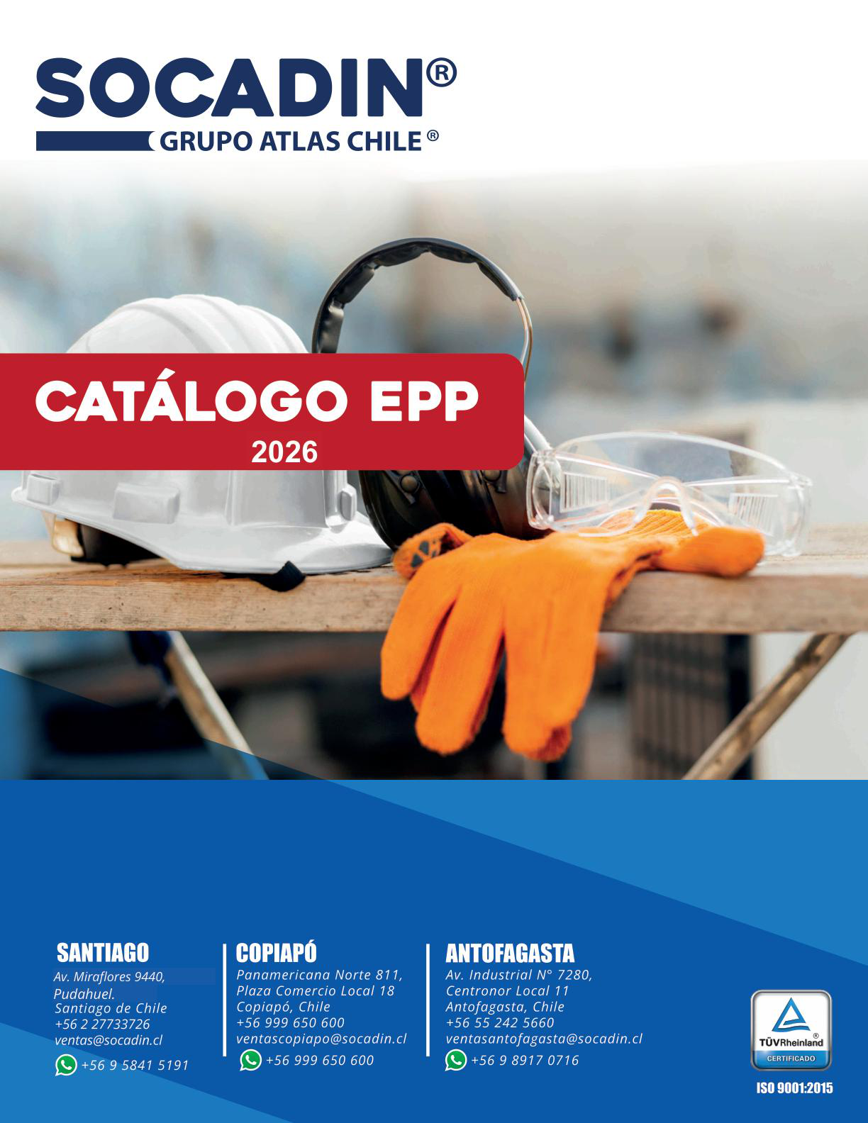 Portada catálogo EPP - Protección Personal