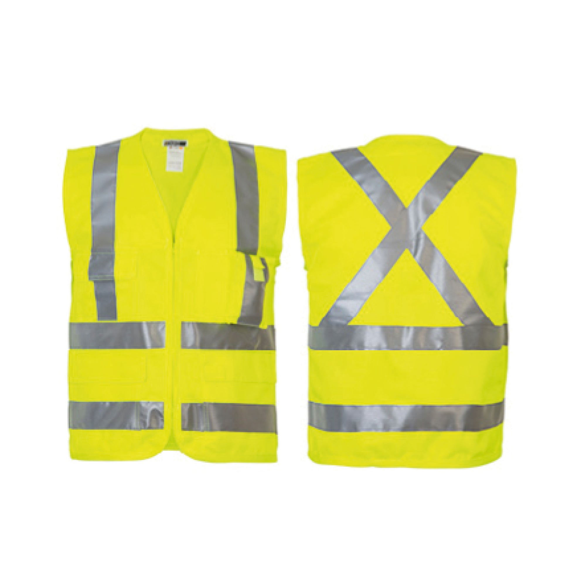 Chaleco Geólogo Poplin Amarillo Norma 360